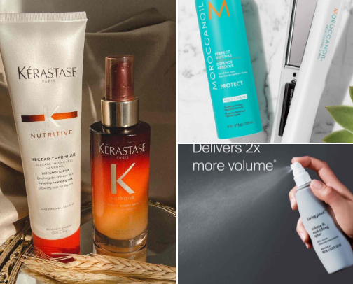 Flawless Hair, Every Day: Top Styling Picks cover photo collage