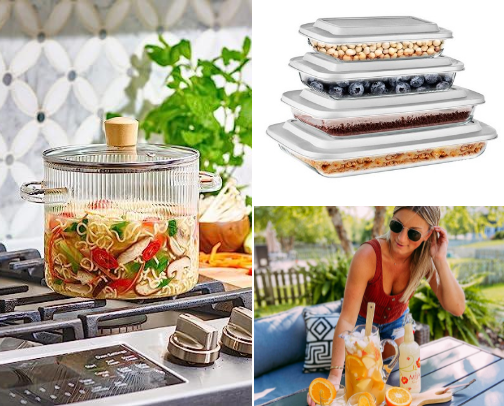 My favorite Clear Glassware🤩 cover photo collage