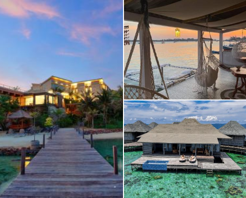 Karimunjawa’s Must-Stay Hotels and Resorts cover photo collage