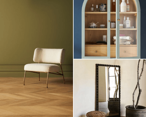 Peaceful Home Decor and Furniture cover photo collage