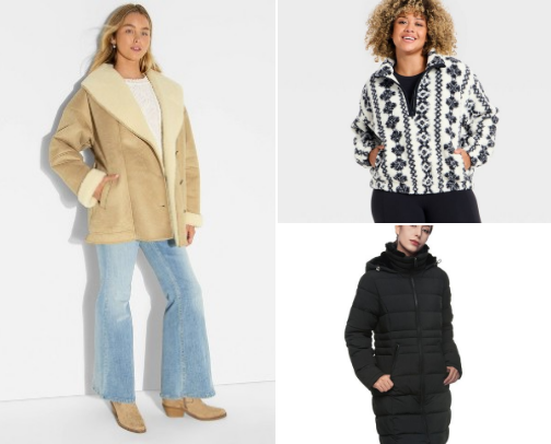 Target Winter Fashion 2025 cover photo collage