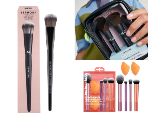 Affordable Makeup Brushes cover photo collage