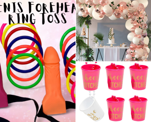 Epic BACHELORETTE party! cover photo collage