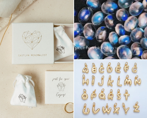 jewelry cover photo collage
