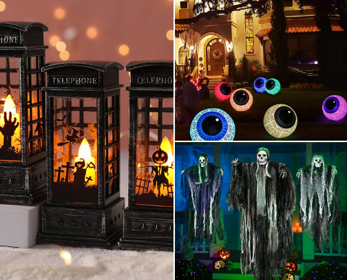 Halloween Decorations/Party Decor cover photo collage