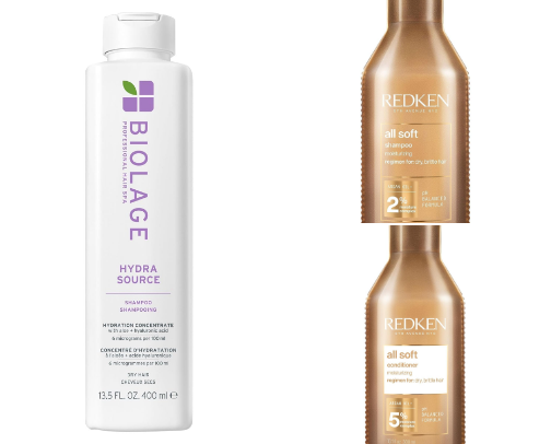 My go to hair products cover photo collage