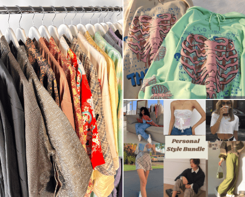 Clothing. cover photo collage