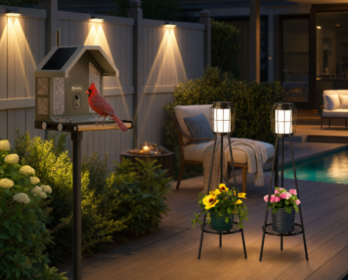 Solar-Powered Summer: The Backyard Stuff That Runs on Sunshine cover photo collage
