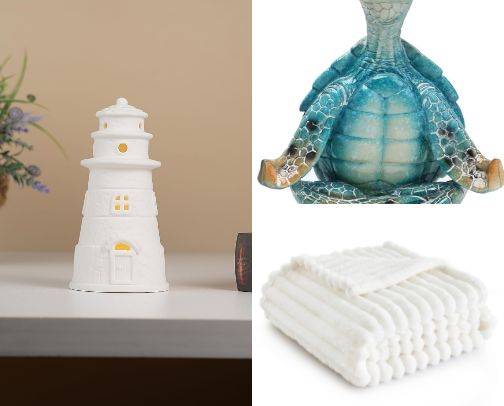 Beach House Decor cover photo collage