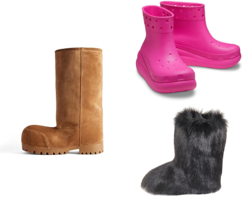 Some of my favorite finds (shoes/slides/boots) cover photo collage