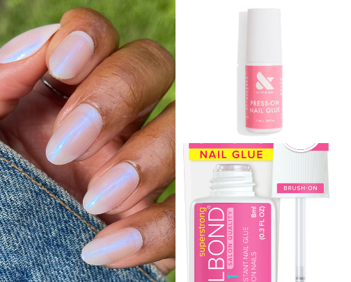 lowtox nails cover photo collage