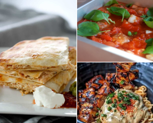 Favorite Foodie Meals to make you look like a chef! cover photo collage