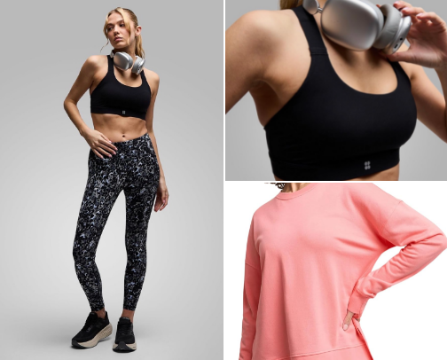 The Fitness Edit: Clothing cover photo collage