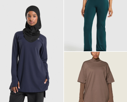 Modest Gym cover photo collage