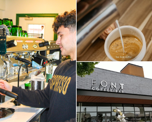 Coffee shops across Niagara Region cover photo collage