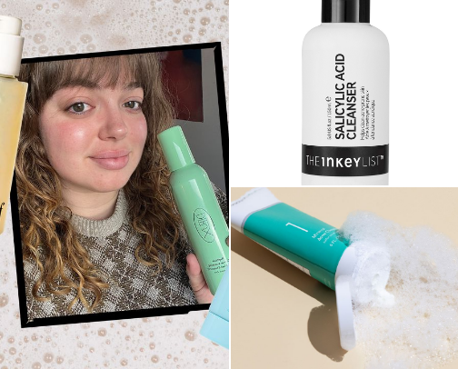 Morning Skincare Routine🌟 cover photo collage