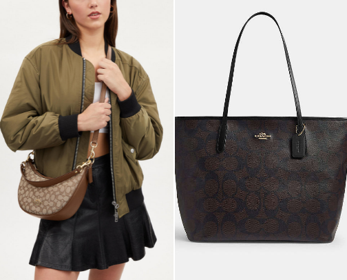 Some of my favorite handbags from coach! cover photo collage