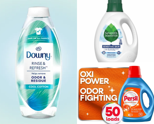 My Favorite Essential Laundry Liquids 🫧 cover photo collage