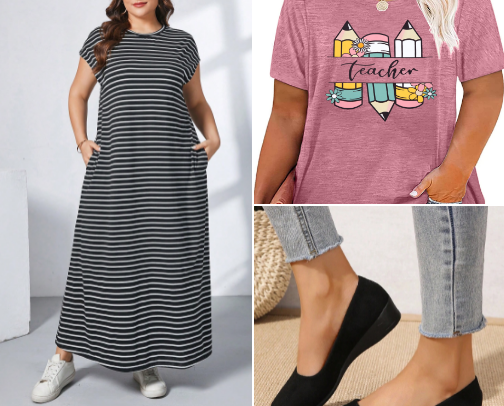 Teacher Outfits 🍎❤️ cover photo collage