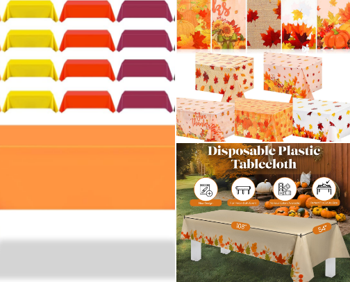 Thanksgiving Party Decor cover photo collage