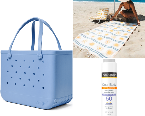 Beach Day cover photo collage