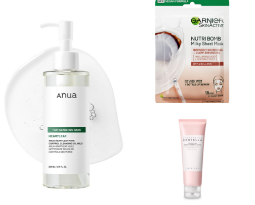 Skincare that Worked for Me: From Greasy to Glowy🧴🫧 cover photo collage