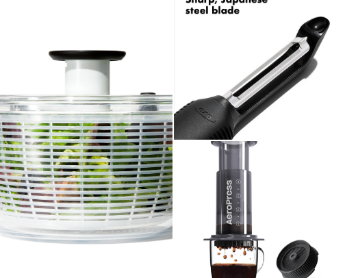 My Tried-and-True Kitchen Items cover photo collage