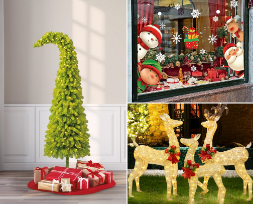 The Christmas Decor Everyone Is Obsessed With This Year! cover photo collage