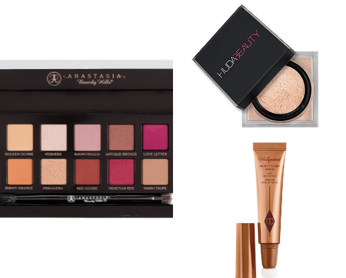 My current makeup routine cover photo collage