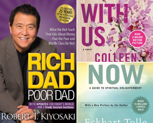 My favorite book recs cover photo collage