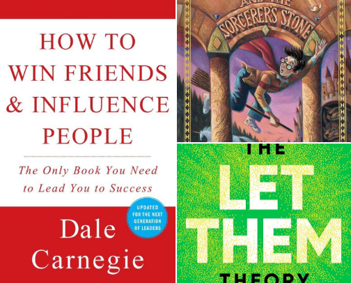 Great books to learn, pass the time or to RELAX cover photo collage
