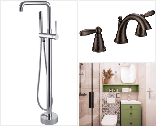 Gorgeous Bathtub Faucet Designs to Enhance Your Space cover photo collage