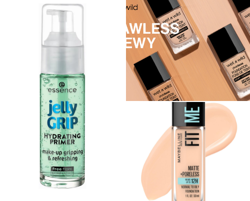 affordable full face makeup routine under $60 cover photo collage
