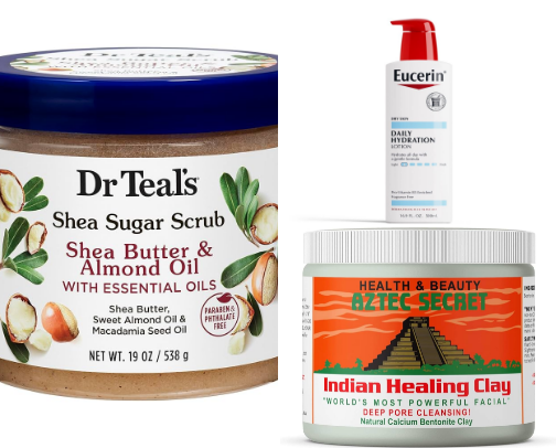 Face & Body Skincare cover photo collage
