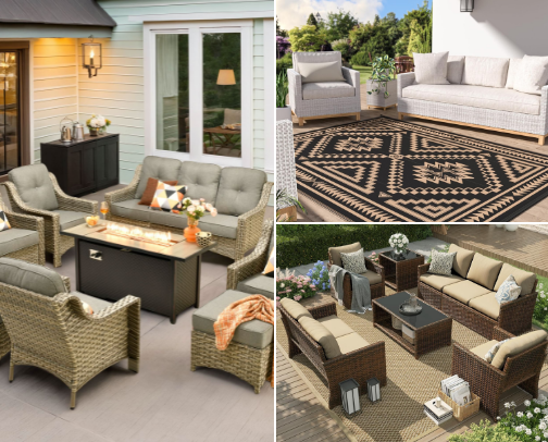 ☀️ Patio & Outdoor Living cover photo collage