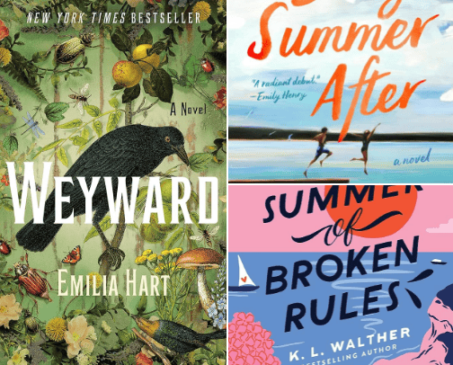 Easy summer reads cover photo collage