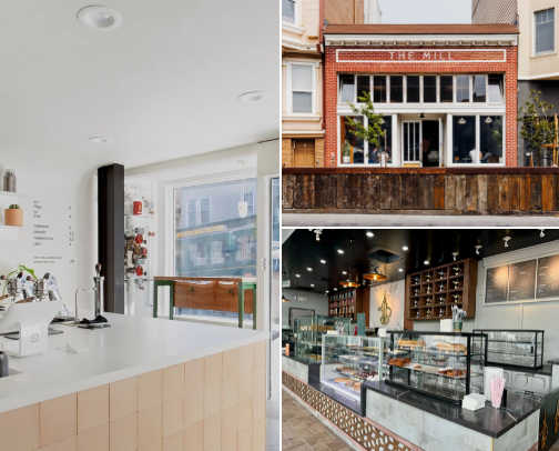 Cosy coffee shops in San Francisco cover photo collage