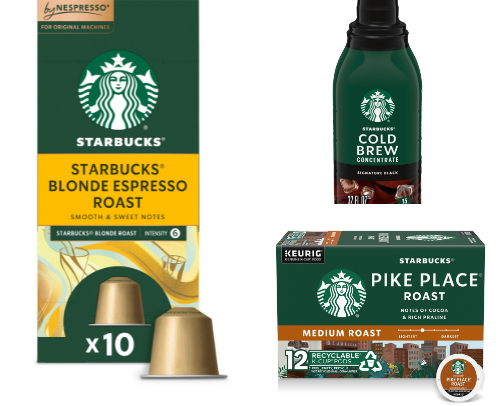 My Favorite Starbucks Drinks at Home cover photo collage