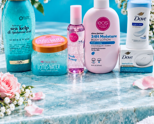 Hygiene,SkinCare& Haircare cover photo collage