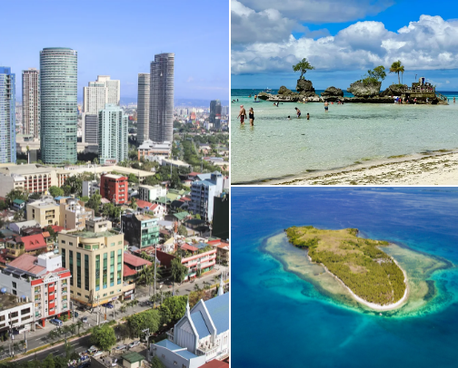The Philippines 💕 cover photo collage