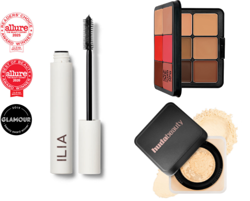 Beauty Essentials for 5 Minute Makeup Routine cover photo collage
