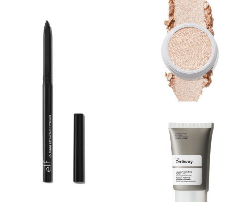 budget friendly beauty 🤍 cover photo collage