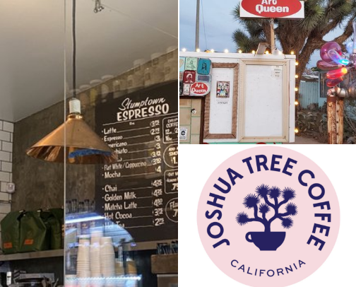 Cactus & Coffee: A Joshua Tree Escape cover photo collage