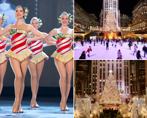Magical NYC Christmas Guide – Best Holiday Lights, Events & Festive Spots cover photo collage