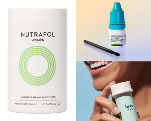 Things that are helping reverse my hair loss ! cover photo collage