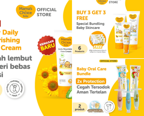 Kids & Baby Care Essentials cover photo collage