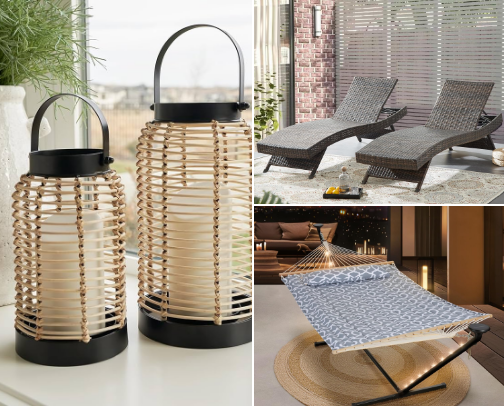 Outdoor Decor cover photo collage