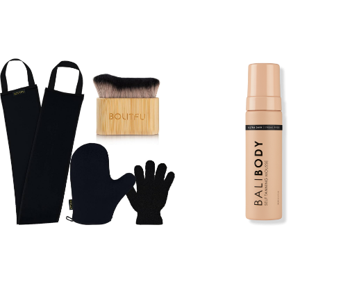 How to achieve the perfect sunless tan cover photo collage