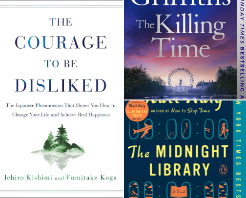 Books for People Who Overthink Everything cover photo collage