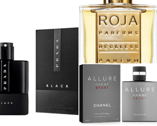 Men's perfumes⚡️ cover photo collage